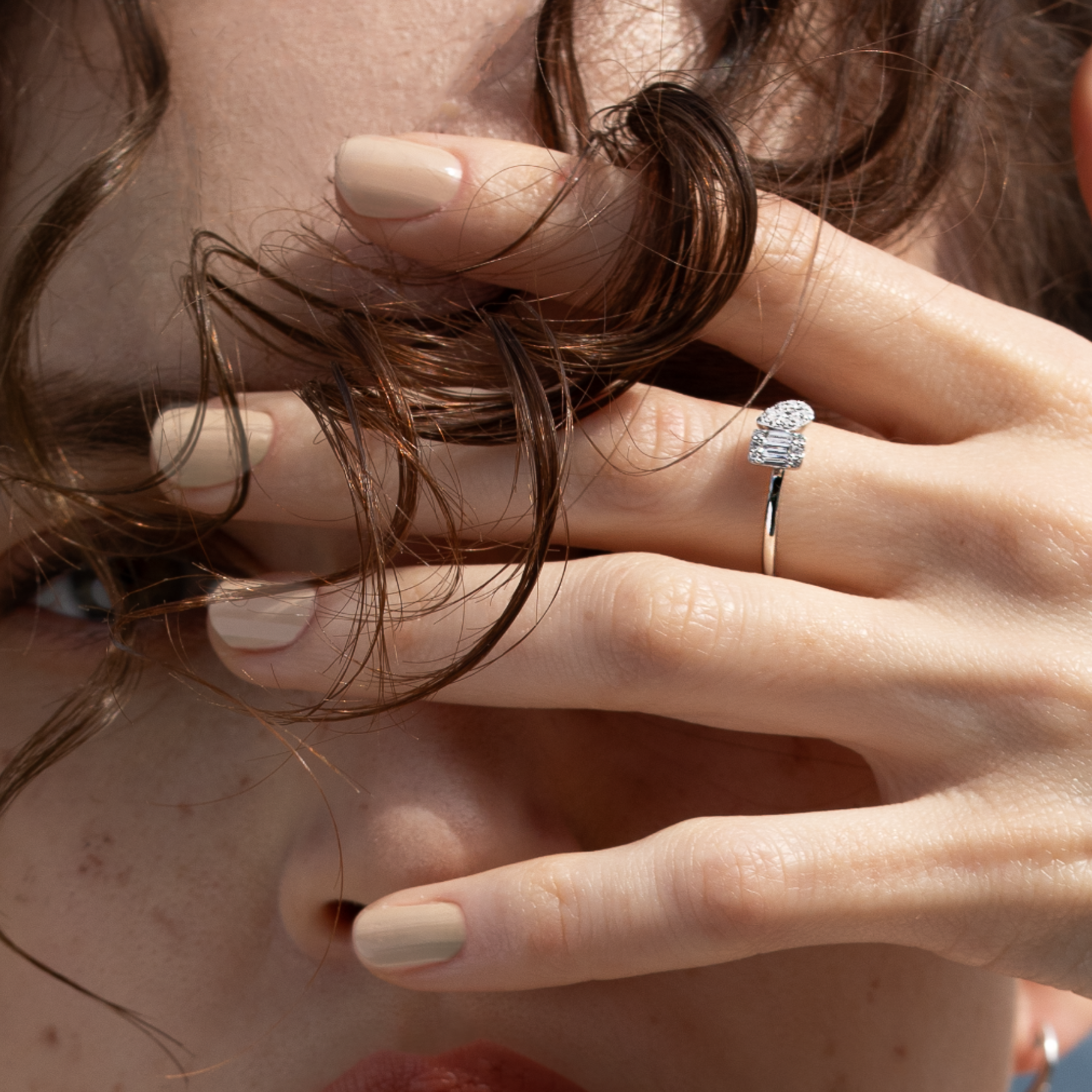 Diamond Duet Ring