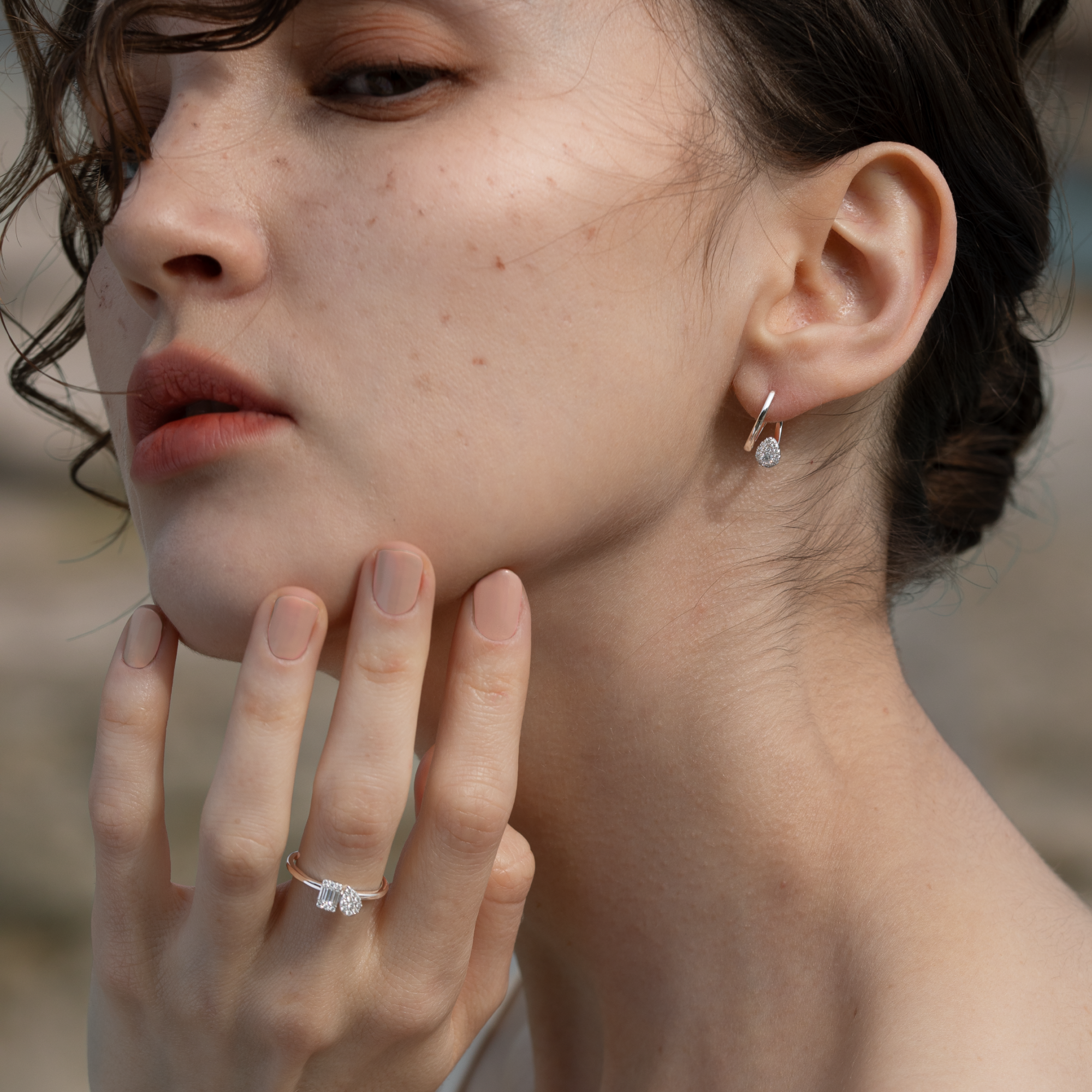 Diamond Duet Ring