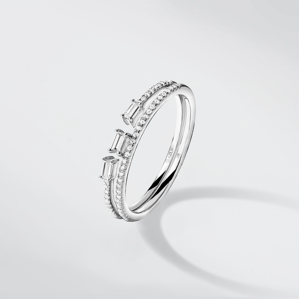 Explore Dual-Tone Perfection Couple Rings | Rose Gold Ring For Couples