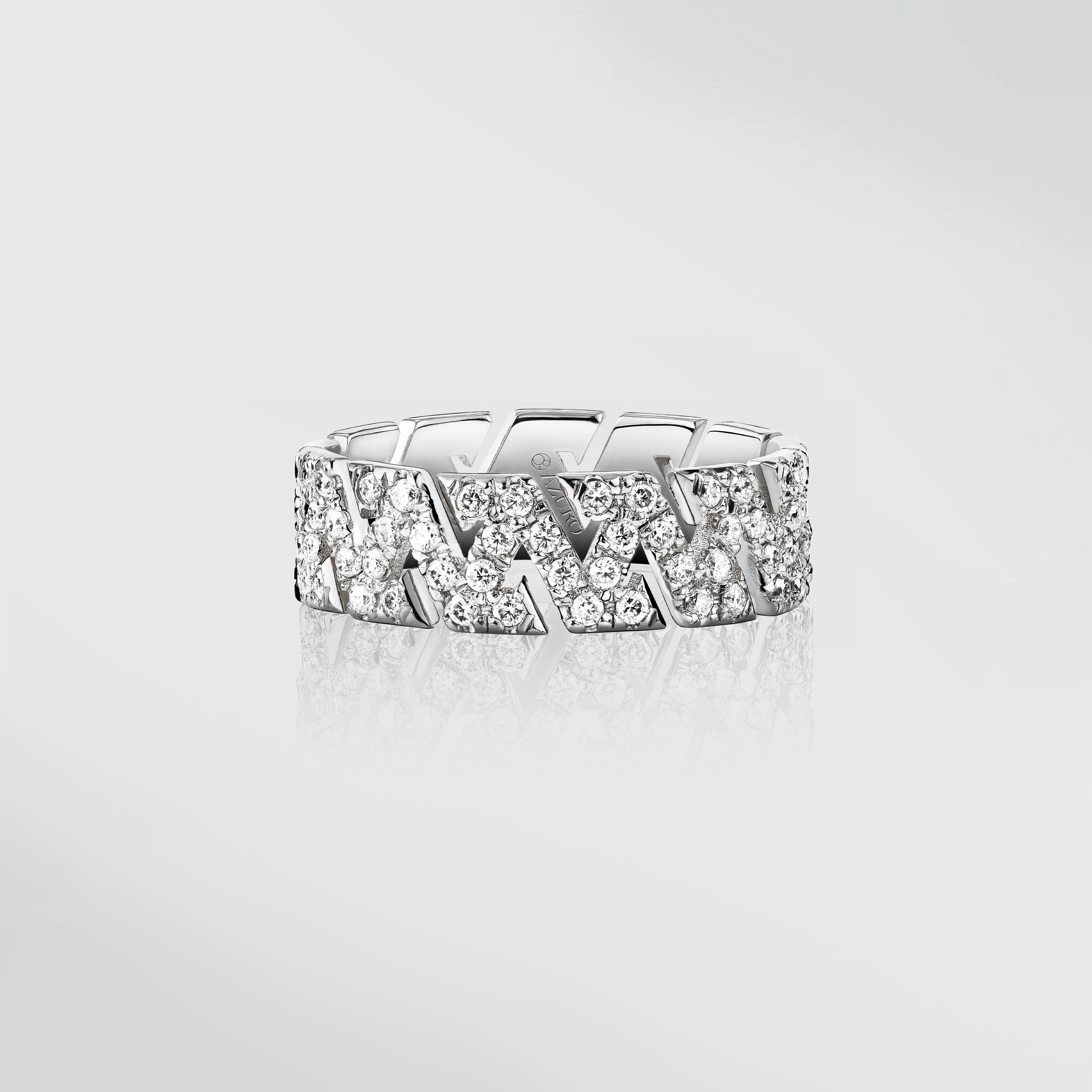 AZ Signature P Ring ( PT950 )